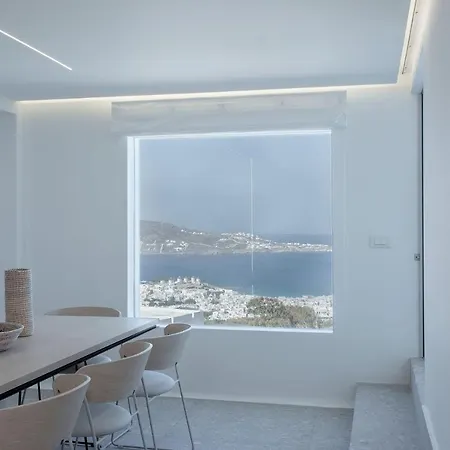Villa Super Luxury Mykonos - Saorsa - 5 Bedroom - Infinity Pool - Panoramic Sea Sunset Views Mykonos Town