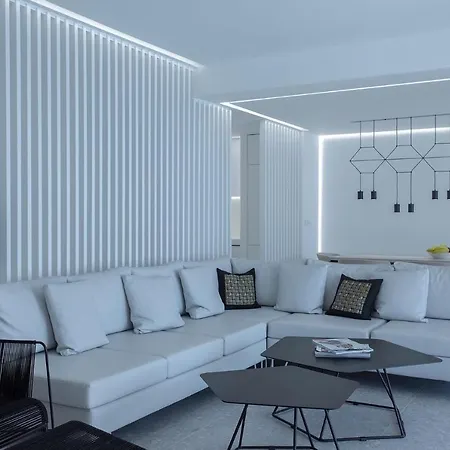 Super Luxury Mykonos - Saorsa - 5 Bedroom - Infinity Pool - Panoramic Sea Sunset Views Villa